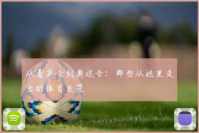 从青奥会到奥运会：那些从这里走出的体育巨星