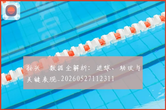 孙兴慜数据全解析：进球、助攻与关键表现_20260527112311